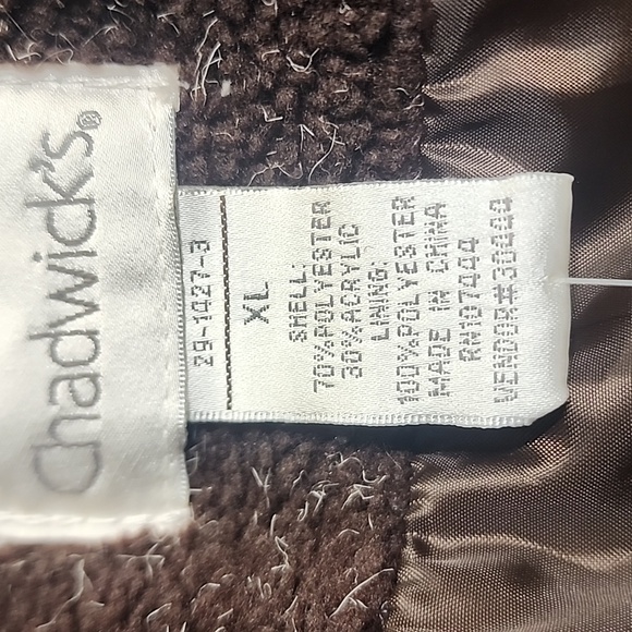 Chadwick xl nwot long wool type coat - Picture 9 of 10